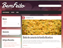 Tablet Screenshot of bemfeito.com.br